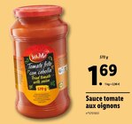 Sauce tomate aux oignons - Sol&Mar dans le catalogue Lidl