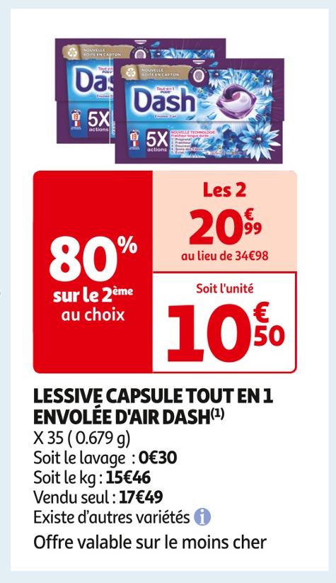 Lessive Capsules Carrefour Market ᐅ Promos et prix dans le