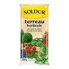 Terreau Horticol 50L - SOLDOR en promo chez Carrefour Terreau Horticol 50L - SOLDOR dans le catalogue Carrefour