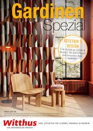 Witthus Heimtex-Fachmarkt GmbH Prospekt für Bremen mit 24 Seiten Witthus Heimtex-Fachmarkt GmbH Prospekt für Bremen: "GARDINEN SPEZIAL", 24 Seiten, 01.04.2026 - 31.07.2026