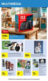 Nintendo Switch en promo dans le catalogue Carrefour à la page 78
