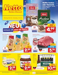 Netto Marken-Discount Prospekt für Marsberg: "Aktuelle Angebote", 61 Seiten, 06.01.2025 - 11.01.2025