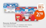 Actimel von Danone im aktuellen tegut Prospekt für 2,79 €