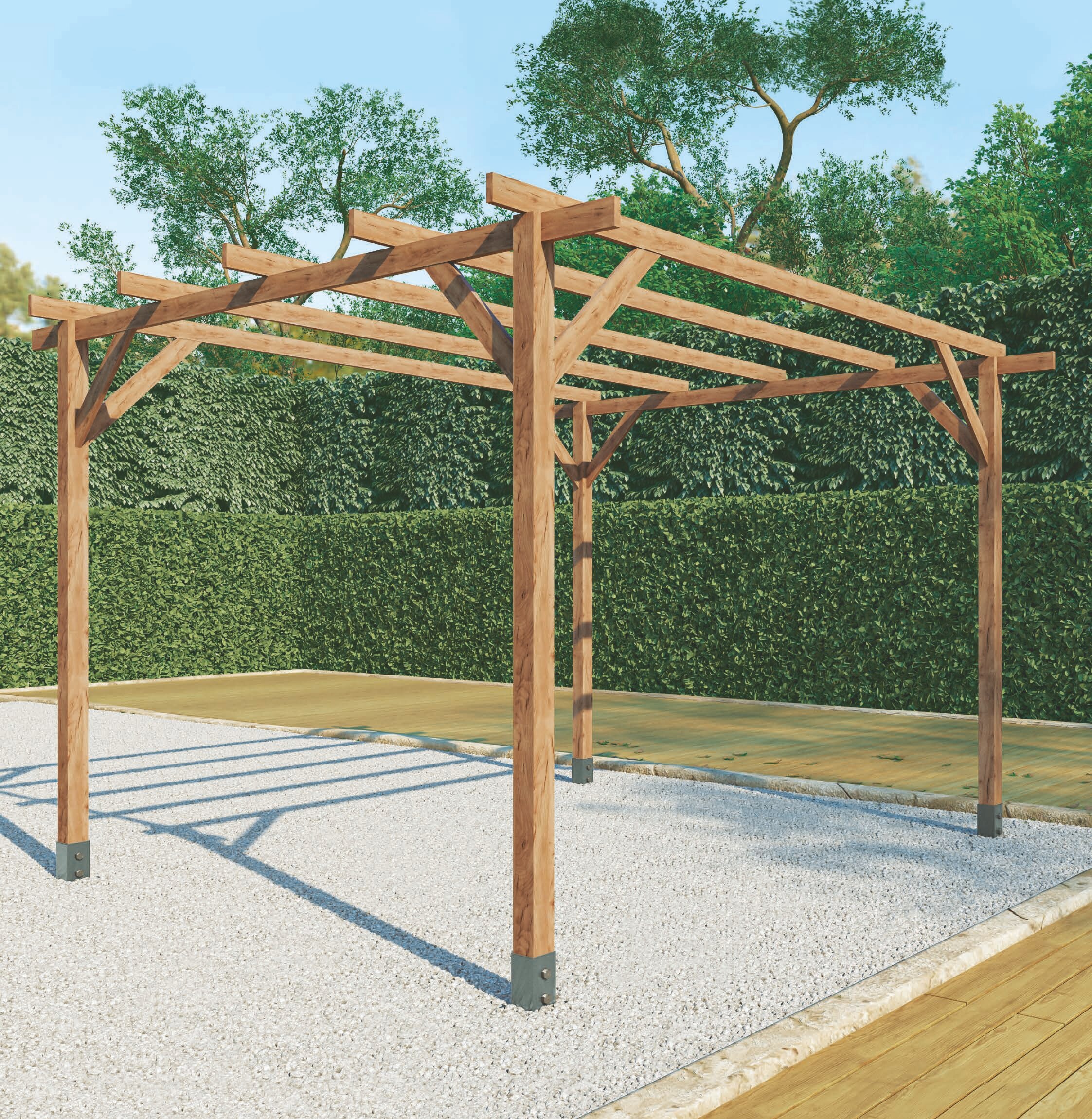 Pergola Brico Dépôt Promo et prix dans le catalogue du moment