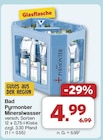 Mineralwasser von Bad Pyrmonter für 4,99 € bei famila Nordwest im Angebot Mineralwasser von Bad Pyrmonter im aktuellen famila Nordwest Prospekt