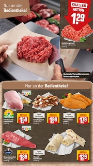 Fleisch im REWE Prospekt "Dein Markt" mit 28 Seiten (Moers)