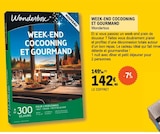 Week-end cocooning et gourmand - WONDERBOX dans le catalogue E.Leclerc