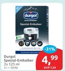 Spezial-Entkalker von Durgol im aktuellen budni Prospekt