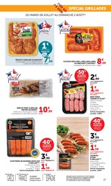 Promos Barbecue dans le catalogue "-60% DE REMISE IMMÉDIATE" de Hyper U Barbecue en promo dans le catalogue Hyper U à la page 17