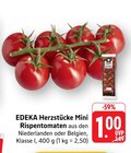 Aktuelle Tomaten Angebote bei EDEKA in Mannheim Aktuelles Herzstücke Mini Rispentomaten Angebot bei EDEKA in Mannheim ab 1,00 €