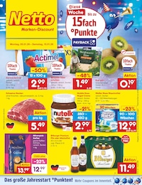 Bier Angebot im aktuellen Netto Marken-Discount Prospekt auf Seite 1