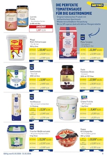 Feinkostlebensmittel im aktuellen METRO Prospekt (Wuppertal) Feinkostlebensmittel im METRO Prospekt "Monatsmenü März" mit 24 Seiten (Wuppertal)