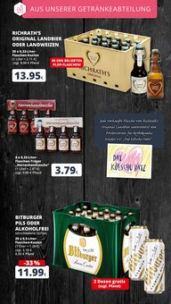 Bitburger im aktuellen REWE Prospekt (Erftstadt) Bitburger im REWE Prospekt "Dein Markt" mit 23 Seiten (Erftstadt)