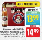 Trinkgut - Hefe-Weißbier Naturtrüb, Alkoholfrei 0,0% Angebot im Prospekt Hefe-Weißbier Naturtrüb, Alkoholfrei 0,0% bei Trinkgut im Prospekt "" für 13,99 €
