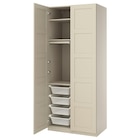 Schrankkombination graubeige/graubeige 100x60x236 cm im Angebot bei IKEA in Braunschweig Schrankkombination graubeige/graubeige 100x60x236 cm Angebote von PAX / BERGSBO bei IKEA Braunschweig für 490,00 €