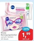 Reinigungstücher von Nivea im aktuellen budni Prospekt für 1,99 €
