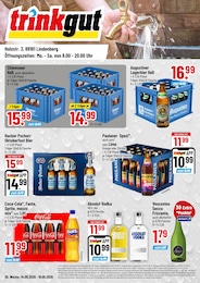Aktueller Trinkgut Discounter Prospekt für Heimenkirch 14.09.2026 - 19.09.2026 Trinkgut Prospekt für Heimenkirch mit 4 Seiten