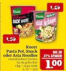 Pasta Pot oder Asia Noodles Angebote von Knorr bei Marktkauf Coburg für 1,00 €