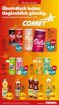 Cola im Penny Prospekt "Wer günstig will, muss Penny." mit 38 Seiten (Ludwigsburg)