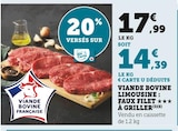 Promo Viande Bovine Limousine : Faux Filet à Griller à 14,39 € dans le catalogue U Express à Serres