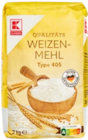 Weizenmehl Type 405 Angebote von K-CLASSIC bei Kaufland Karlsruhe für 0,99 €