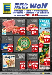 Discounter Prospekt von EDEKA Bramsche EDEKA Prospekt: "Aktuelle Angebote", 24 Seiten, 07.07.2025 - 12.07.2025