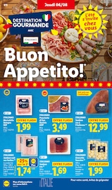 Promos Jambon Cru dans le catalogue "DESTINATION GOURMANDE" de Lidl Jambon Cru en promo dans le catalogue Lidl à la page 22