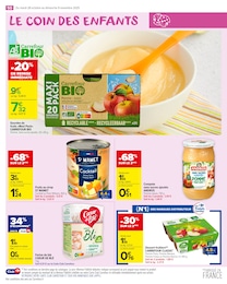 Prix et réduction Compote dans le prospectus Carrefour Market en cours Offre Compote dans le catalogue Carrefour Market du moment à la page 52