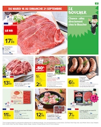 Offre Saucisse dans le catalogue Carrefour Market du moment à la page 19