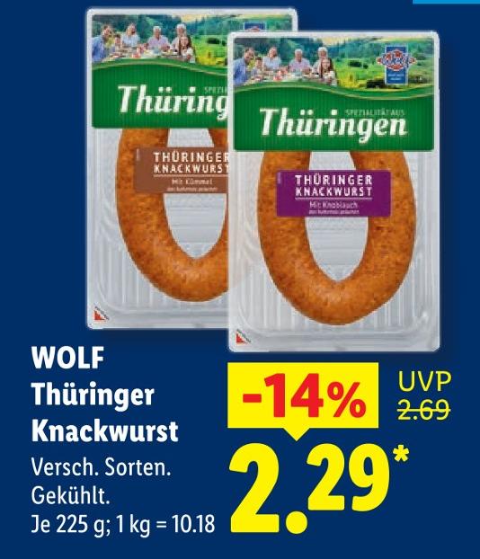 Thüringer Knackwurst