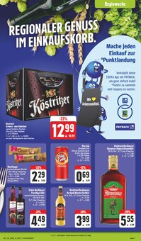 Cola im EDEKA Prospekt "Wir lieben Lebensmittel!" mit 28 Seiten (Gera)