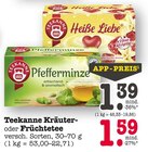 Heiße Liebe im Angebot bei E center in Offenbach Heiße Liebe Angebote von Teekanne bei E center Offenbach für 1,39 €