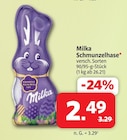 Schmunzelhase im Angebot bei Markant Nordwest in Bielefeld Schmunzelhase Angebote von Milka bei Markant Nordwest Bielefeld für 2,49 €