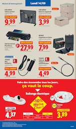 Prix et réduction Jouets dans le prospectus Lidl en cours Offre Jouets dans le catalogue Lidl du moment à la page 43