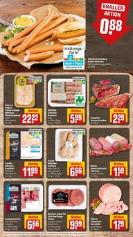 Bratwurst im REWE Prospekt "Dein Markt" mit 18 Seiten (Mainz)