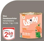 Hundenassfutter im Angebot bei GLOBUS in Kempen Hundenassfutter Angebote von Wow bei GLOBUS Kempen für 2,69 €