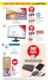Promos Ecran Ordinateur dans le catalogue "La rentrée À PRIX BAS" de Super U à la page 30