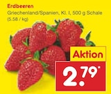 Erdbeeren bei Netto Marken-Discount im Straßkirchen Prospekt für 2,79 €