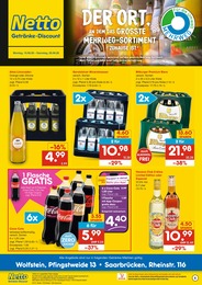 Netto Marken-Discount Prospekt „DER ORT, AN DEM DU IMMER AUSGEZEICHNETE PREISE FINDEST.“ für Cronenberg b Lauterecken und Umgebung mit 2 Seiten Netto Marken-Discount Prospekt für Cronenberg b Lauterecken und Umgebung: „DER ORT, AN DEM DU IMMER AUSGEZEICHNETE PREISE FINDEST.“, 2 Seiten, 15.06.2026 - 20.06.2026