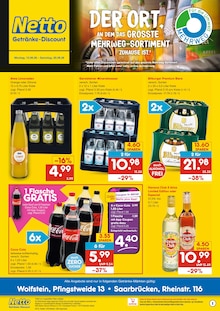 Aktueller Netto Marken-Discount Prospekt (Glanbrücken) Netto Marken-Discount Prospekt mit 2 Seiten (Glanbrücken)