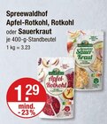 Aktuelles Apfel-Rotkohl Angebot bei V-Markt in Regensburg ab 1,29 €