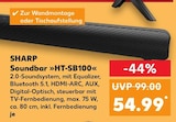 Soundbar »HT-SB100« von SHARP im aktuellen Kaufland Prospekt für 54,99 €