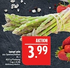Spargel grün Angebote bei Marktkauf Hof für 3,99 €