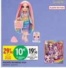 Poupée - RAINBOW HIGH en promo chez Intermarché Beauvais à 19,90 €