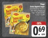 Guten Appetit Suppe im Angebot bei E center in Suhl Guten Appetit Suppe Angebote von Maggi bei E center Suhl für 0,69 €
