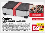 2-in-1-Grill und -Gaskocher "Pace" Angebote von Enders bei E center Darmstadt für 59,99 €