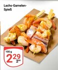 Aktuelles Lachs-Garnelen-Spieß Angebot bei GLOBUS in Bochum ab 2,29 €