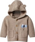 Gilet en coton bio en maille bébé - LUPILU en promo chez Lidl Gilet en coton bio en maille bébé - LUPILU dans le catalogue Lidl