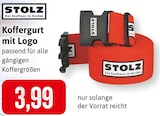 Koffergurt mit Logo im Angebot bei Kaufhaus Stolz in Stralsund Koffergurt mit Logo Angebote von STOLZ bei Kaufhaus Stolz Stralsund für 3,99 €