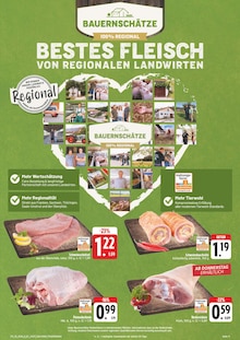 Schweinefleisch im EDEKA Prospekt "Wir lieben Lebensmittel!" mit 32 Seiten (Leipzig)